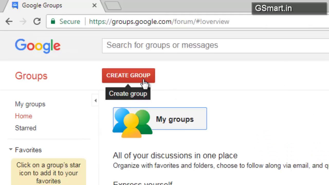 How To Create A Gmail Group Email Account YouTube
