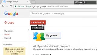 See the full article with screenshots and steps here:
http://blog.gsmart.in/create-gmail-group-email-account/ google offers
a groups platform where yo...
