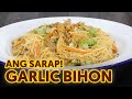 Cooking Garlic Bihon + Mukbang