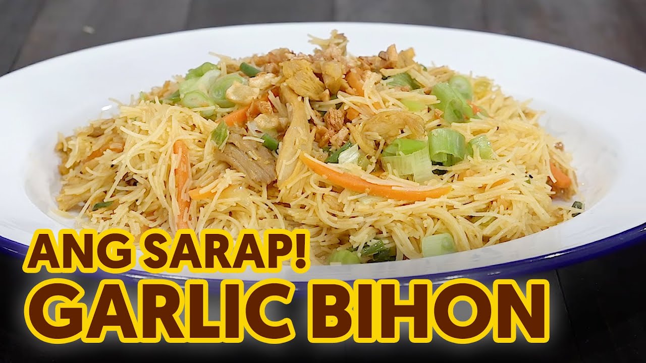 How to Cook Garlic Bihon | Panlasang Pinoy