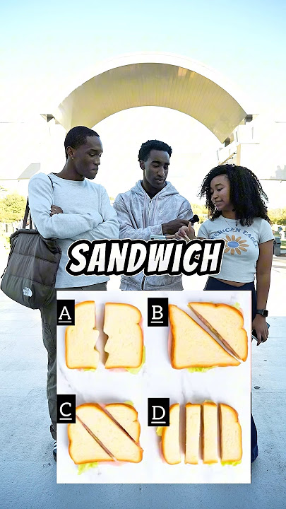 How Do You Cut Your Sandwich ? #shorts #trending  #viral #fyp