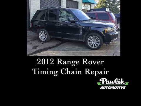 2012 Range Rover Timing Chain Repair