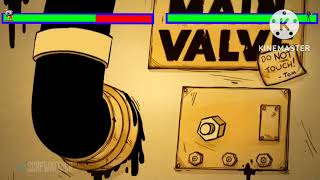 cuphead vs bendy (death battle) with healthbars
