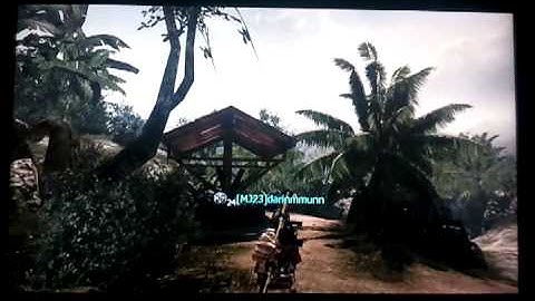 Amazing MW3 Throwing Knife Spawn Kill @ Village