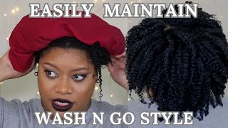 HOW TO GET YOUR WASH N GO STYLE TO LAST LONG l RENATA NICOLE BEAUTY