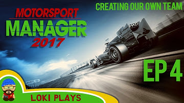 🚗🏁 Motorsport Manager PC - Lets Play EP4 - Creating our own team - F1 Manager