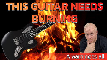 A Luthiers Full Inspection of the worst 8 String Guitar eBay can offer... Horrendous