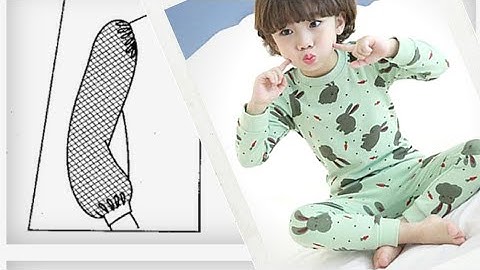 032:Cách Cắt May Tay Áo Cơ Bản Bé Gái, Trai.(Đơn giản dễ hiểu)