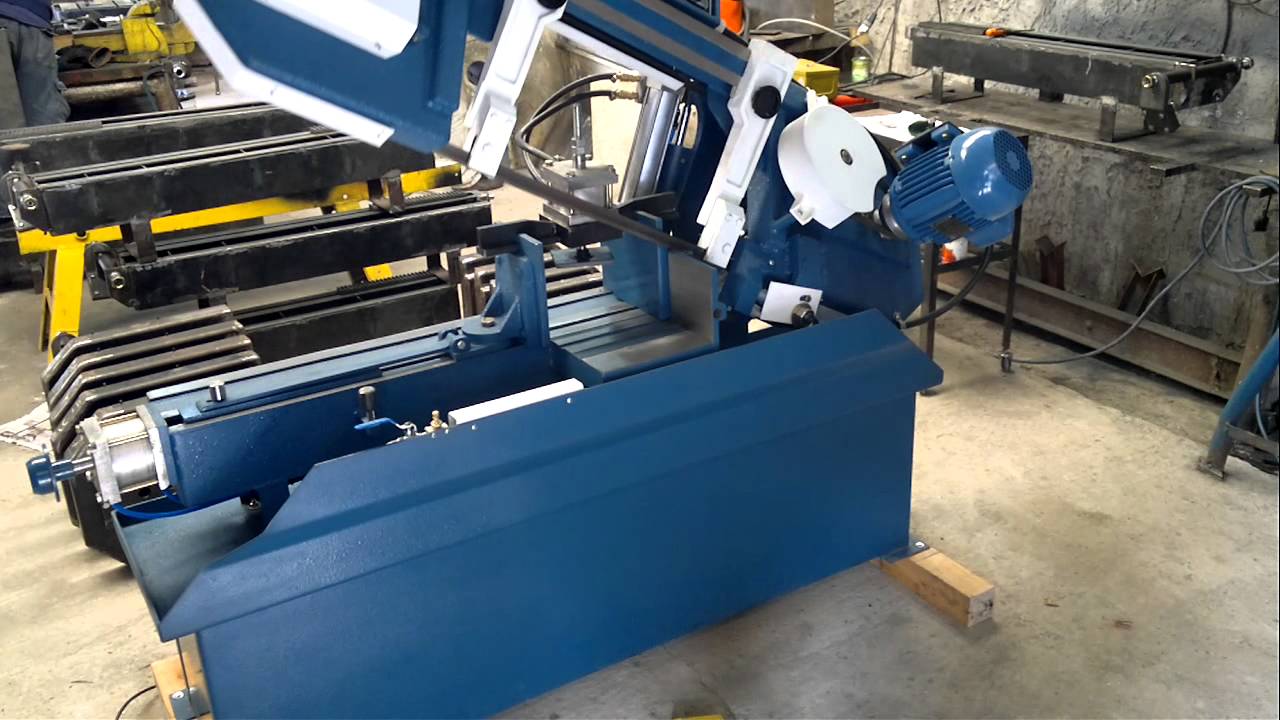 Sierra sin fin para metales SemiAutomatica - RoGo SA - YouTube