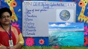 Std   2  EVS Ch  18 The Solar System And Our Earth