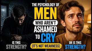 The Psychology of Men Who Aren't Ashamed to Cry It’s Not Weakness