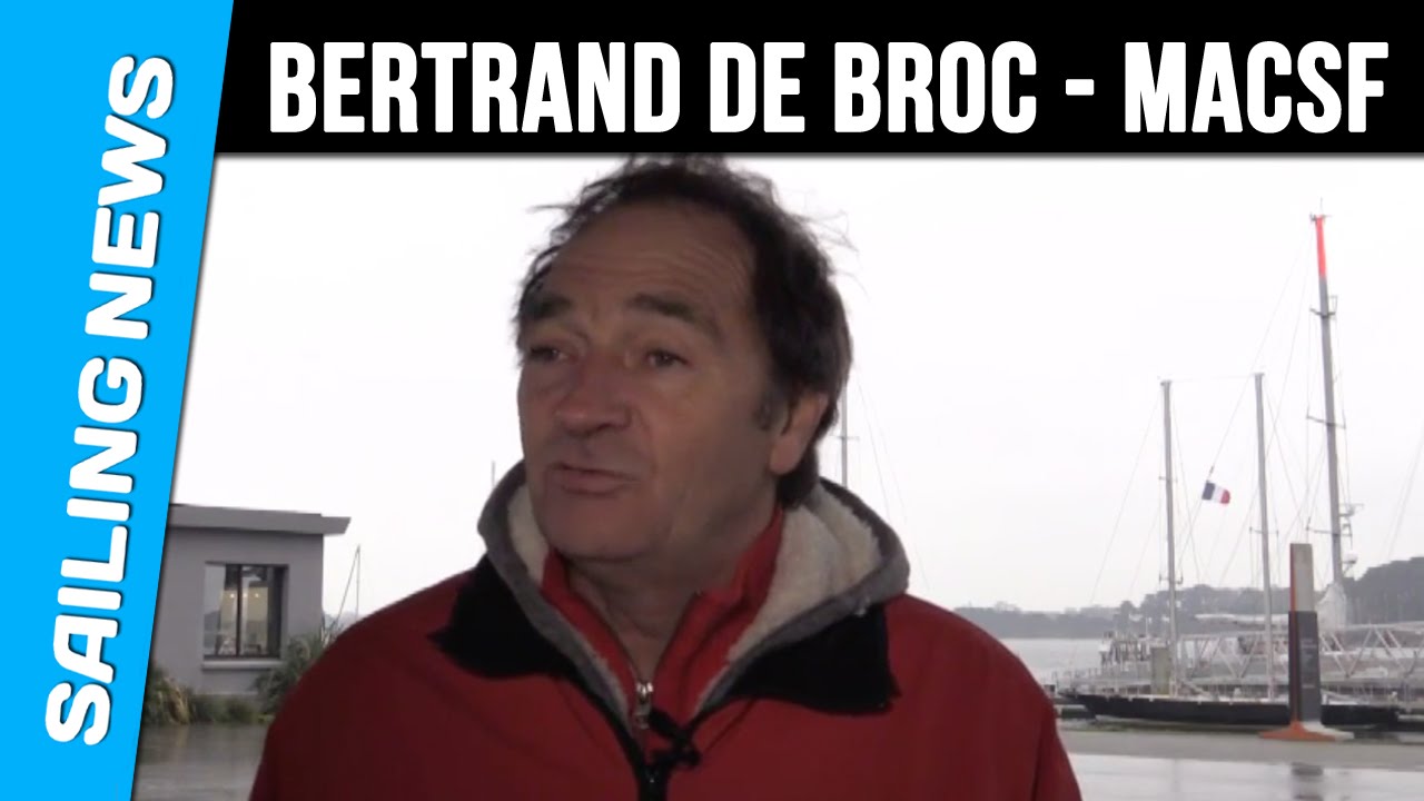 Bertrand de Broc et le Vendée Globe