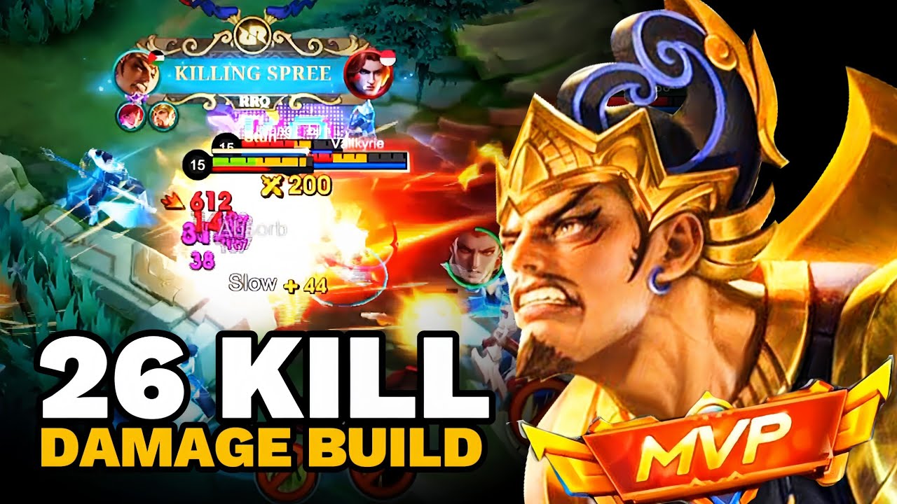 HARD GAME 26 KILL‼️BEST GATOTKACA MAGIC BUILD