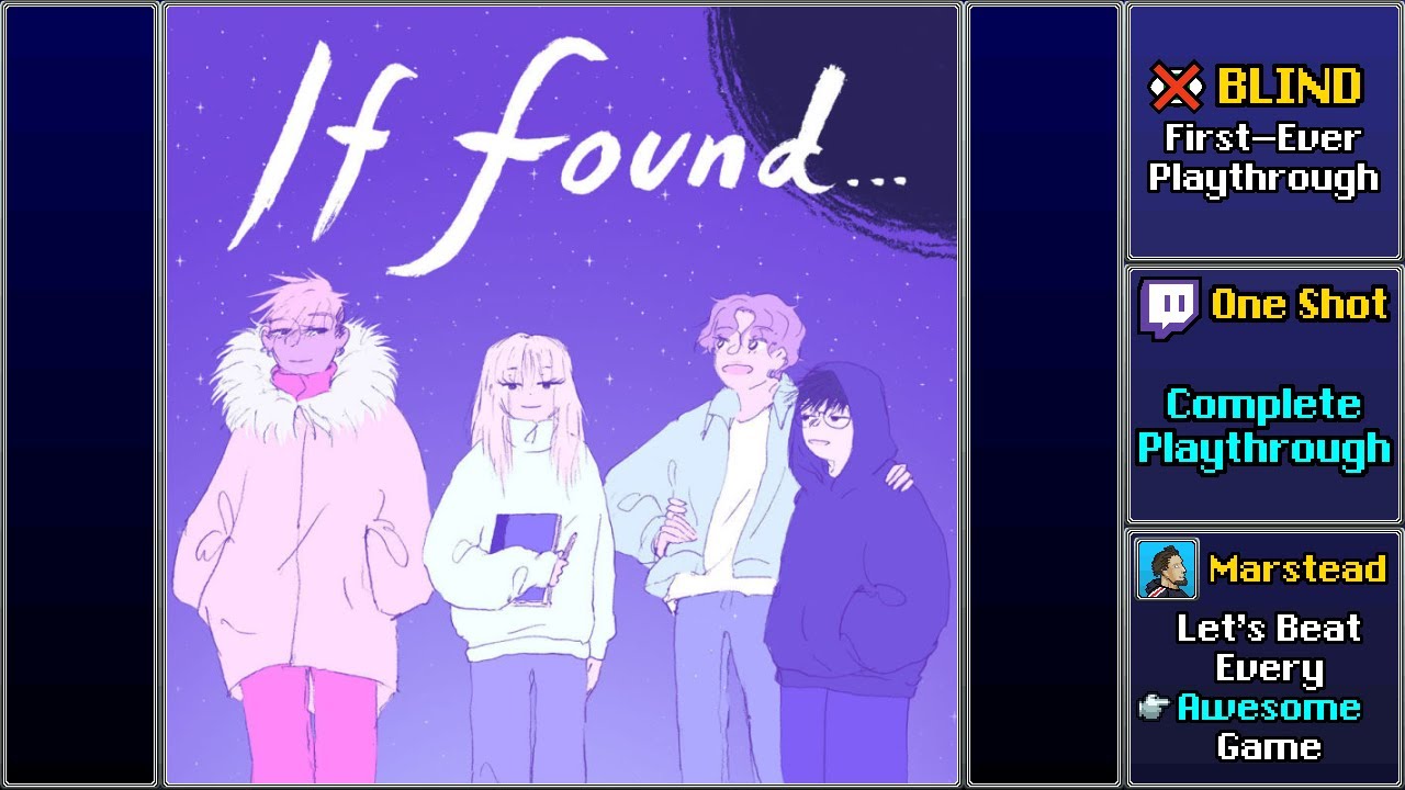 ️️ Full Blind Playthrough (If Found...) - YouTube
