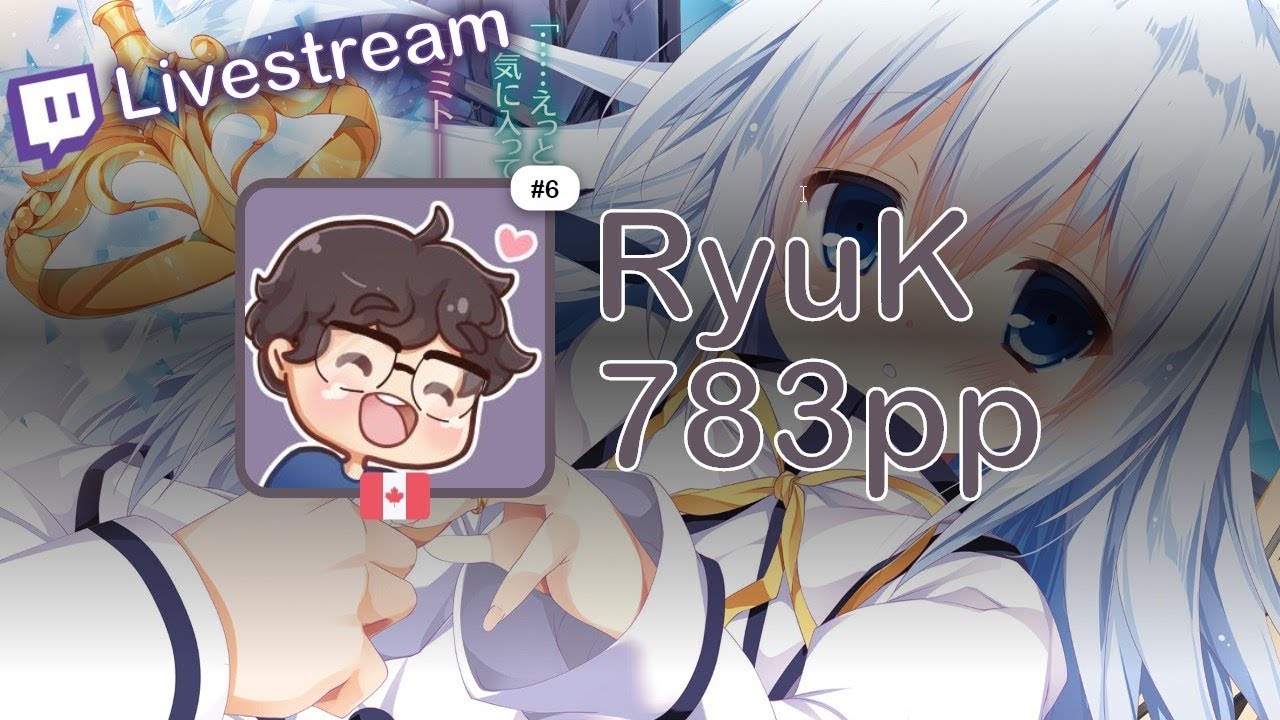 [Live] RyuK | Ni-Sokkususu - Blade Dance [A r M i N's Extra] +HDDT 99.78% {#1 783pp FC} - osu!