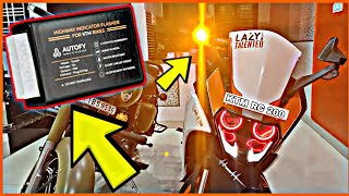 KTM RC 200 Hazard Light Adapter | Unboxing | Installing | At Home 2020 (hindi)