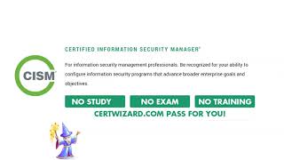 Stop looking around! Pass ISACA certification from HOME