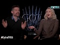 "They didn't appreciate the fun we were having." - Gwendoline Christie & Nikolaj Coster-Waldau