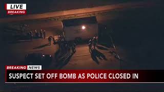 Austin bombing suspect kills self with explosive