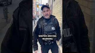 Don’t get caught doing this! Winter driving warning