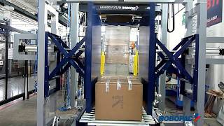 Genesis Futura automatic rotary ring stretch wrapper - Samhentir EHF customer plant - Robopac USA screenshot 3