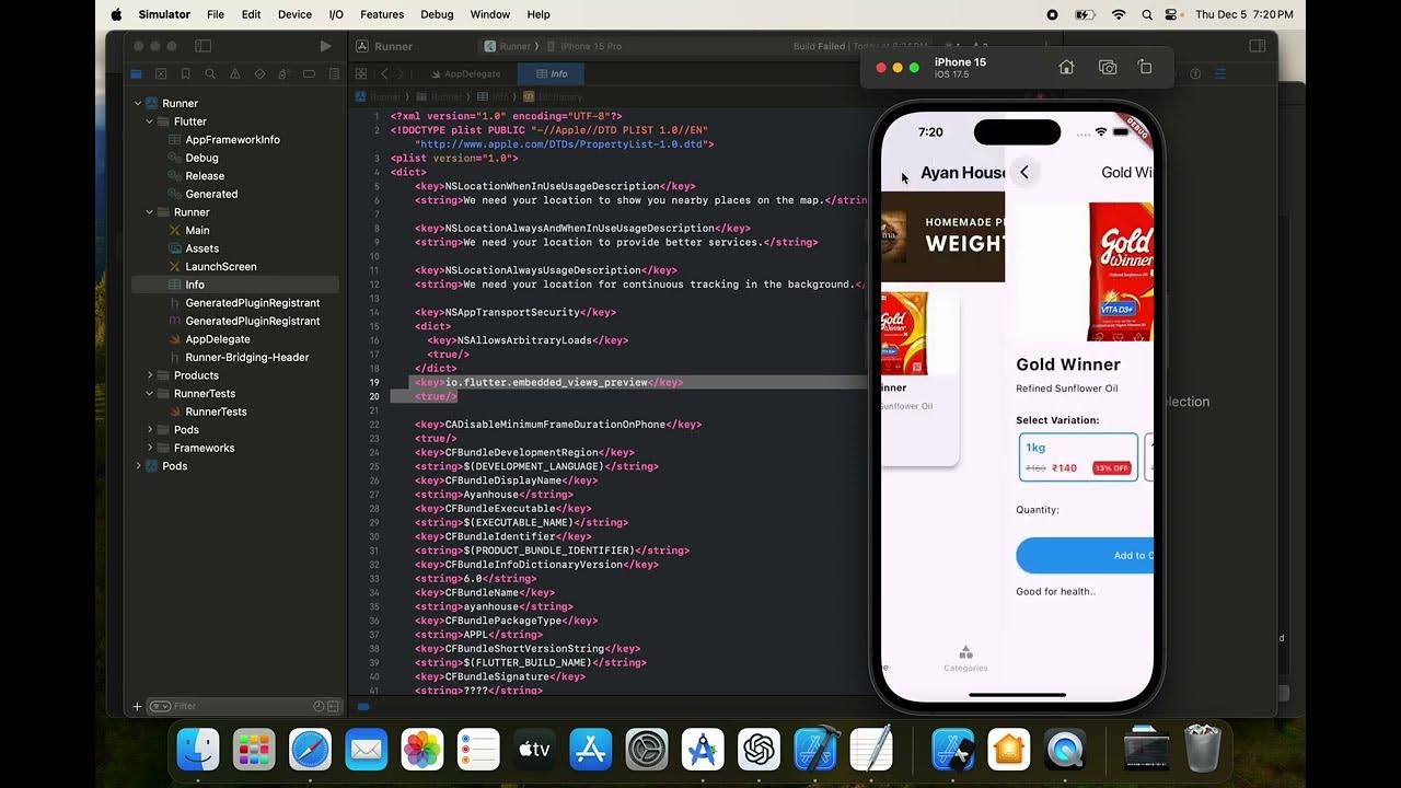 Convert flutter android app to ios app youtube