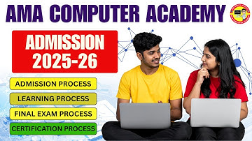 Ama Computer Academy Admission 2025-26 ll Know Your Journey ll DEMO PROCESS ll