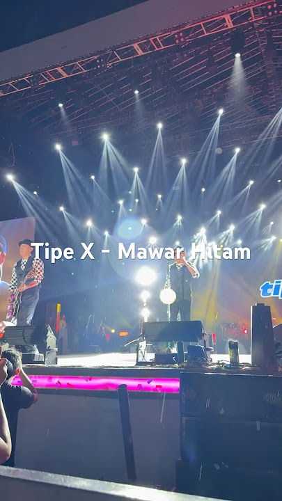 Tipe X - Mawar Hitam. Jakarta Fair 29 June 2025