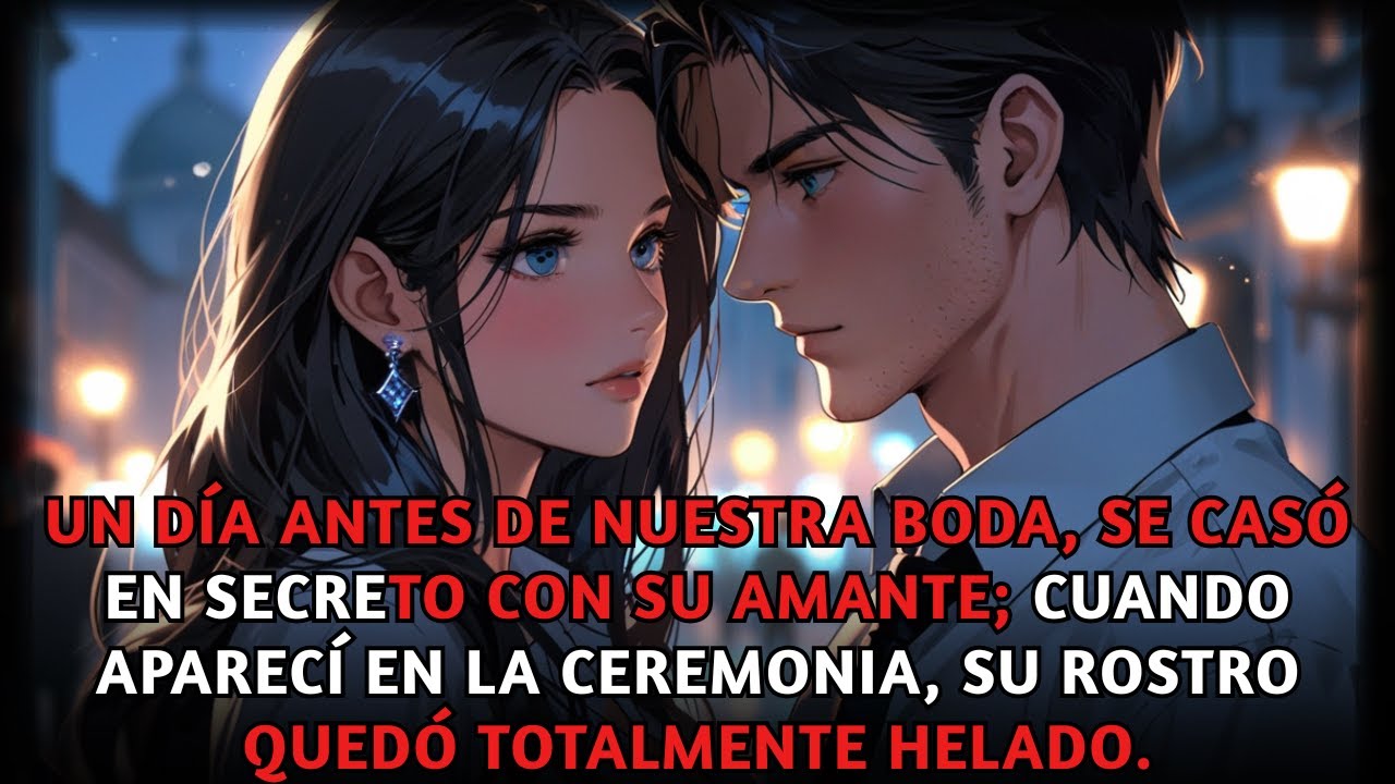 Un día antes de nuestra boda, se casó en secreto con su amante; se congeló cuando aparecí allí, yo!!