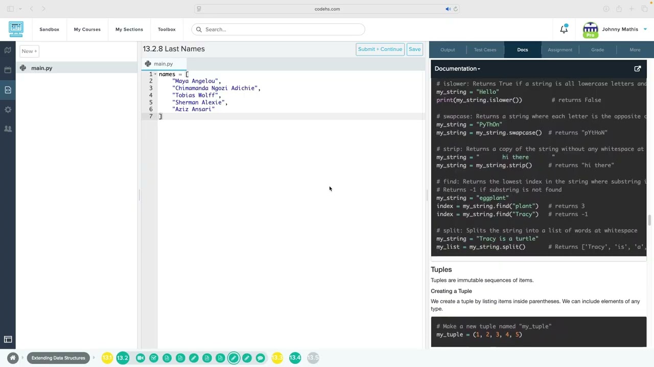 Codehs Python 13.2 Video Tutorial: List Comprehensions Part 1