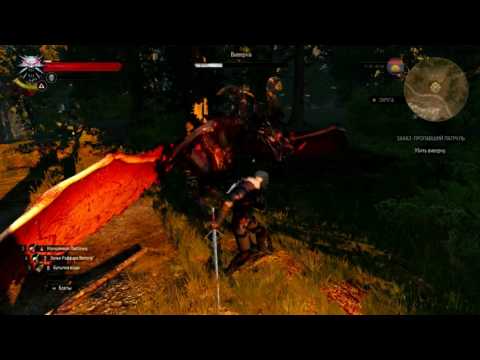 The Witcher 3: Wild Hunt прохождение боссов : 11. Виверна