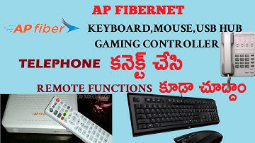AP FIBER NET telephone connection | ap fibernet keyboard mouse | ap fiber net remote functions