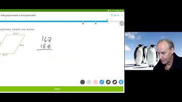 IXL Algebra1 - Z.5 Add Polynomials to Find Perimeter