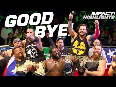 An Emotional Farewell for LAX from IMPACT Wrestling Roster! | IMPACT! Highlights Sep 20, 2019