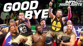 An Emotional Farewell for LAX from IMPACT Wrestling Roster! | IMPACT! Highlights Sep 20, 2019