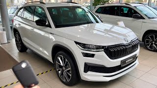 НОВАЯ Skoda KODIAQ Sportline 2022 (Facelift) - ПЕРВЫЙ ВЗГЛЯД и ВИЗУАЛЬНЫЙ ОБЗОР