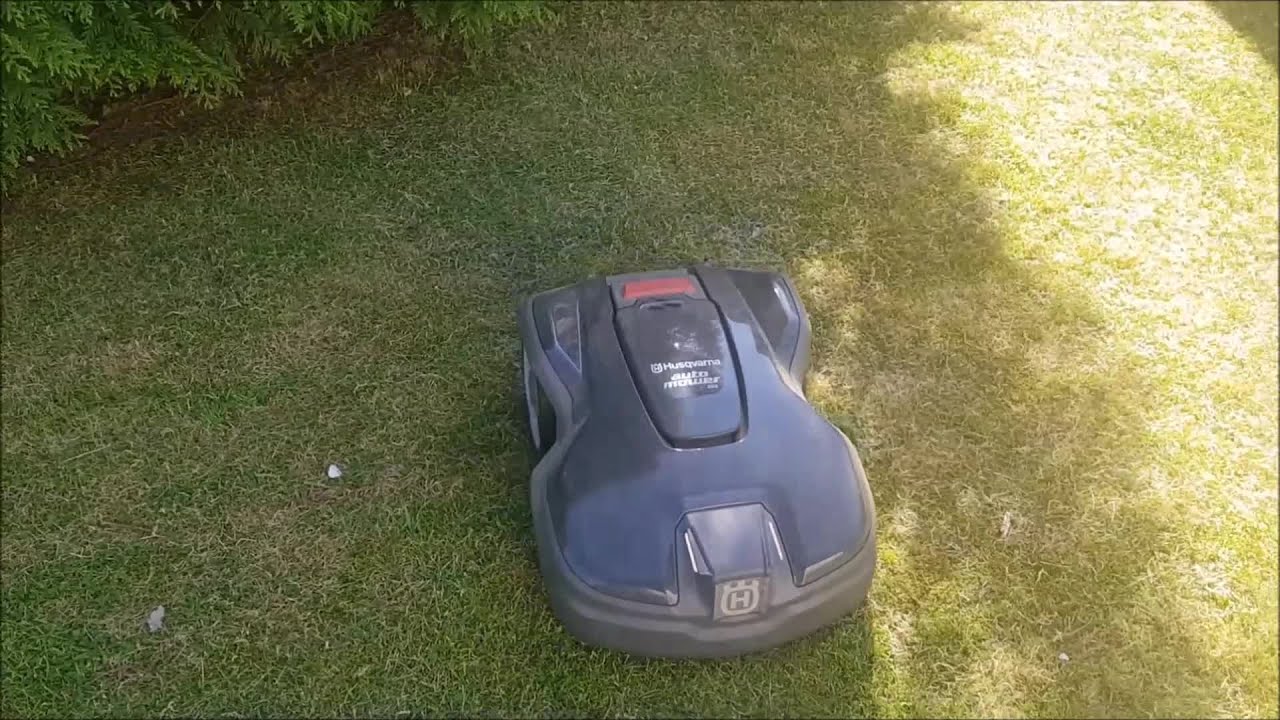 Husqvarna Automower 305 Ein 1. Update YouTube