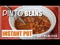 No Soak pinto beans recipe for the Instant Pot | Dump and Go