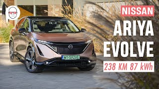 Nissan Ariya 2023 Evolve 87 kWh 238 KM test PL Pertyn Ględzi