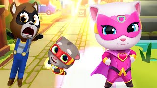 Talking Tom Hero Dash - NEW SKIN-  Daily Mission All Characters  Android iOS