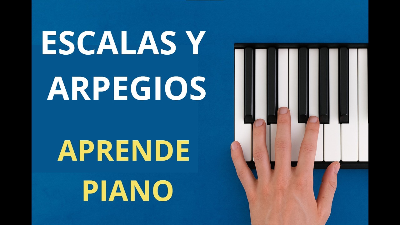 ✅ ESCALA Y ARPEGIOS DE RE MAYOR EN PIANO | TUTORIAL PASO A PASO 🎹