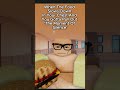 Food stuck on your chest [reupload]  #roblox #robloxanimation #meme #moonanimator