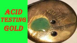 In-depth Look At Using Acid To Test If Gold  Is Real Or Fake