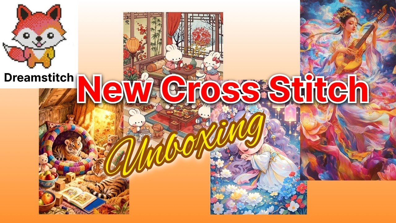 New Cross stitch Unboxing #dreamstitch