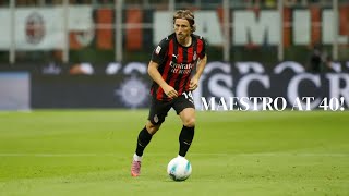 Luka Modrić vs Napoli – Maestro at 40! All Touches & Skills (2025)