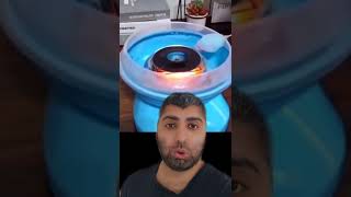 Sadece Toz Şekerle Pamuk Şeker Yaptı