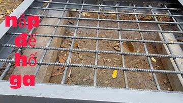 cách làm nắp và đế hố ga |@ một ngày mới