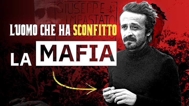 PEPPINO IMPASTATO: l'uomo che ridicolizzò la Mafia