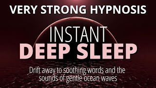 Deep Sleep Hypnosis (Very Strong) | Rapid Induction Into Sleep | Black Screen screenshot 5