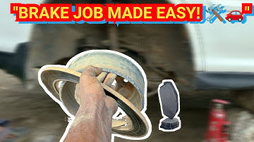 How to replace brake rotors & pads on RX330: Quick & Easy step to save money.